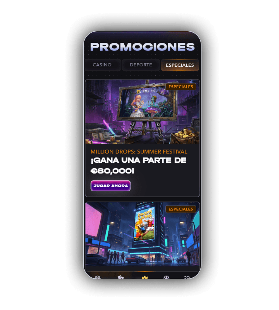 Promociones de Mad Casino